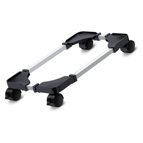 Adjustable Computer Tower Stand | Mobile CPU Holder for Desktop PC Tower Riser