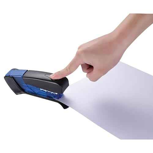 Paper Pro Compact Classic No Effort, One Finger, 80% Easier Staplers - Great for Carpal Tunnel and Arthritis, Assorted (3054)