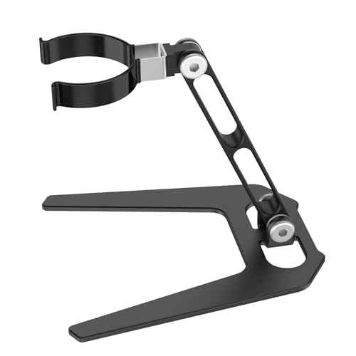 Simplified Metal Bracket for Digital Microscope, Adjustable Aluminum Alloy Stand Mount for USB Microscope/Wireless Microscope (Bracket Only)