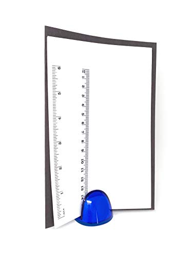 Page-Up Crystal Pageup Translucent Blue Page Holder for Documents