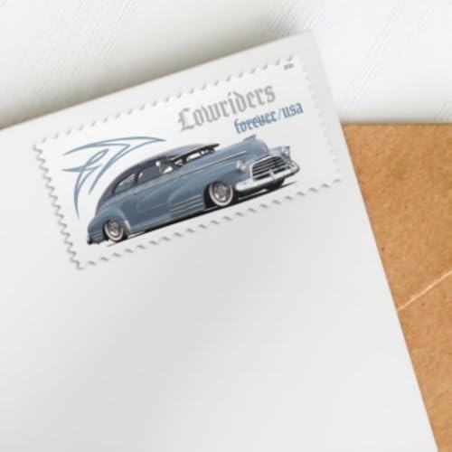 USPS Lowriders Forever Postage Stamps Sheet of 15 - Mexican American Culture