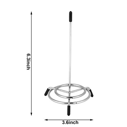 Stainless Steel Receipt Holder Spikes Set - Restaurant & Office Memo Stand