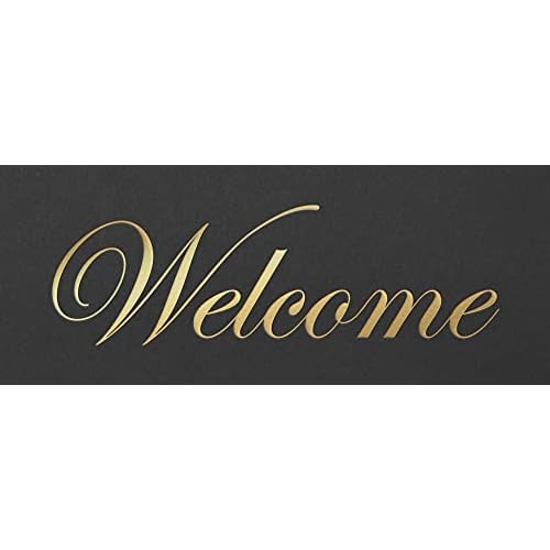 The Gallery Collection, 25 Count, Black, Welcome Pocket Folders, Gold Foil Stamped, for HR Professionals (9 x 12)
