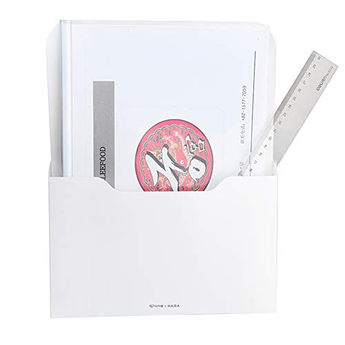 Marbrasse Magnetic File Holder - 1 Pack Metal Organizer for Office & Home