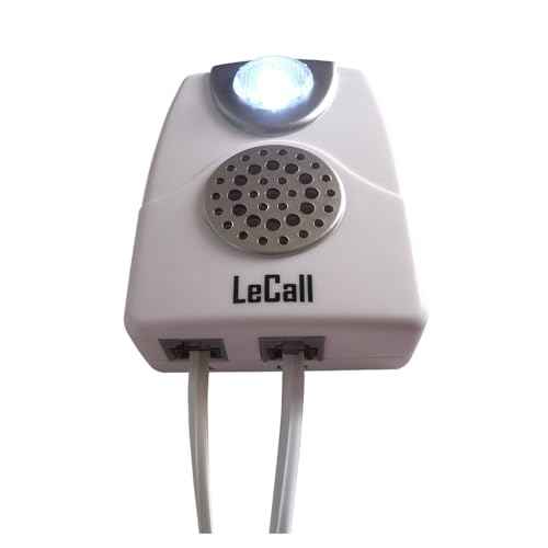 2packs Telephone Ringer Amplifier/External Phone Ringer/Phone Ring Enhancer for Landlines, Loud Ringer with Flash Light, TA002