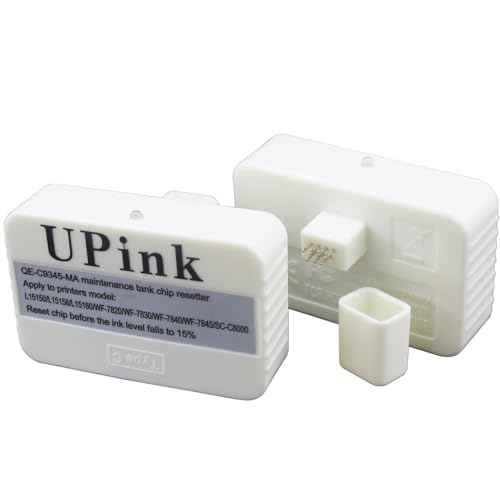 UPink C9345 Maintenance Box chip Resetter Compatible for ET-5800 ET-5850 ET-5880 ET-8500 ET-8550 ET-16600 WF-7310 WF-7820 WF-7840 EC-C7000 WF-7830 ST-C8090 ST-C8000 L15150 L15160 L6570 L8168 L8188