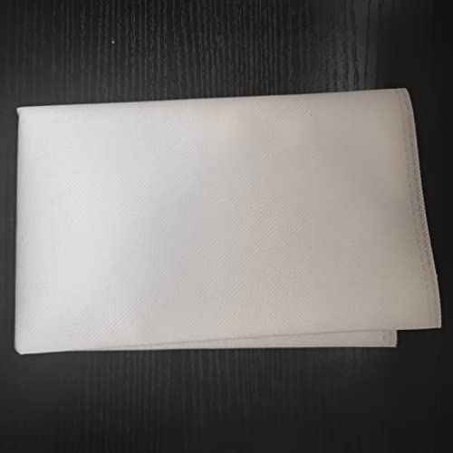 Microscope Dust Cover 15.5" x 18.5" (39.5cm x 48cm), White Fabric