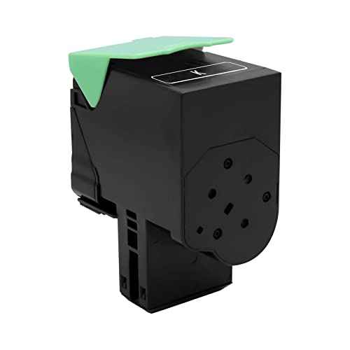 C231HK0 Black Toner Cartridge Compatible with Lexmark C2325 C2325dw MC2325 MC2325adw C2425 C2425dw MC2425 MC2425adw C2535 C2535dw MC2535 MC2535adwe MC2640 MC2640adwe Printer, 3000 Page Yield