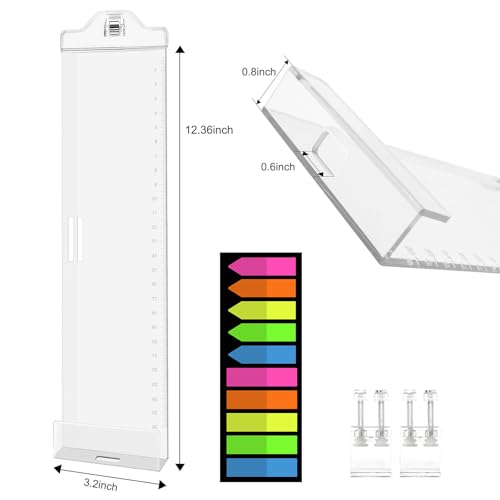 RITPHI Monitor Memo Board 1 Pair for Computer Office Desk Accessories with Sticky Notes