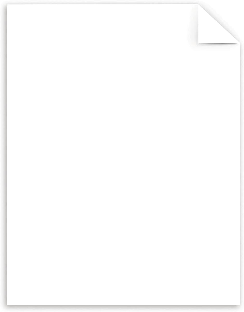 Southworth® Résumé Paper - 100% Cotton, 32 Lb, 100% Recycled, White, 8.5" x 11", Pack of 100