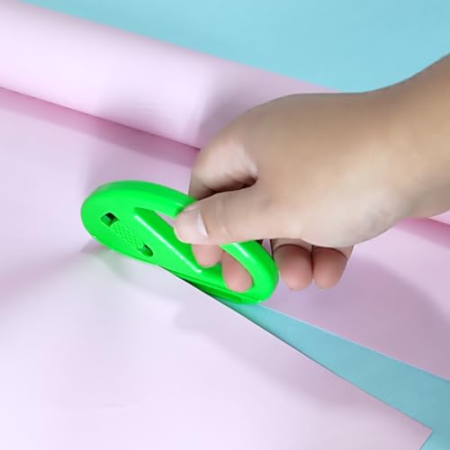 YAMXIN 2-Pack Gift Wrapping Paper Cutter with 10 Replacement Blades
