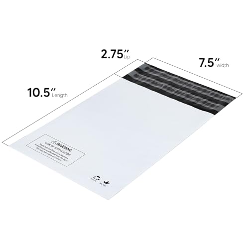HouseLabels - 500 count 7.5x10.5 inch (Size #2) Strong, Tearproof