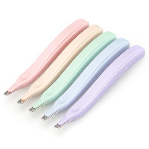 ZZTX 5 Pack Magnetic Staple Removers with Color-Coded Handles - Office & Classroom Supplies