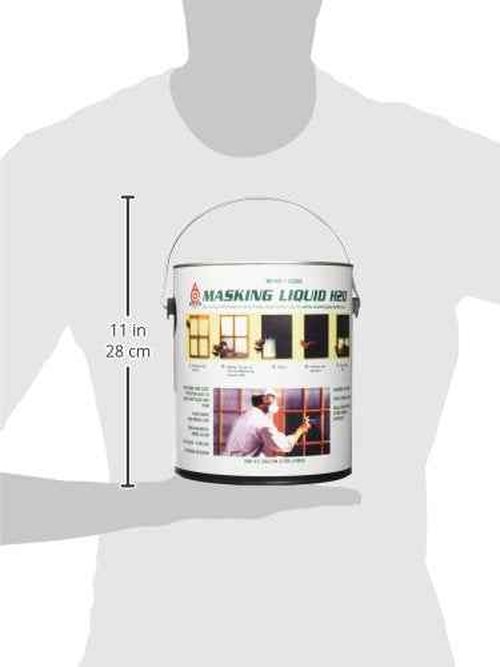 ASSOCIATED PAINT 155585 80-400-1 1G Clear Masking Liquid H2O