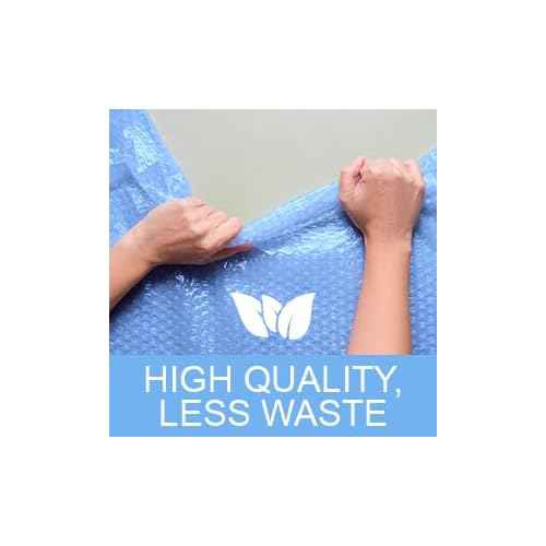 Large roll of 175 Feet of Recycled Small Plus Bubble wrap for packing, moving and shipping for your business essentials. Eco friendly and made from 90% post-consumer materials by American Bubble Boy