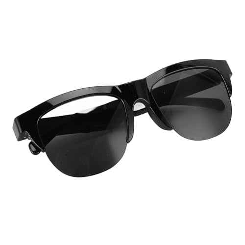 Glasses with Bluetooth Speaker, Translator Smart Glasses, TR90 PC UV400 Bluetooth Open Directional 137 Languages Translation Device with Built in Mic Speaker for Travel