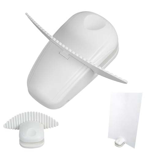 Desktop Paper Clamp Holder for A4 Documents, Non-Slip Office Organizer