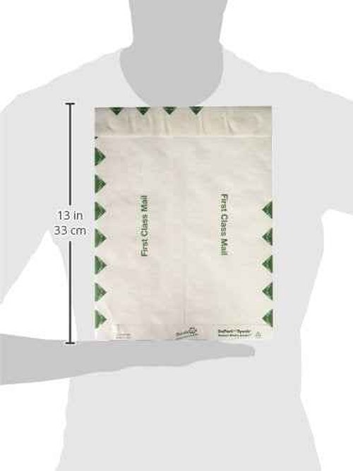 Quality Park Survivor R1530 Tyvek USPS First Class Mailer, 9 1/2 x 12 1/2, White (Box of 100)