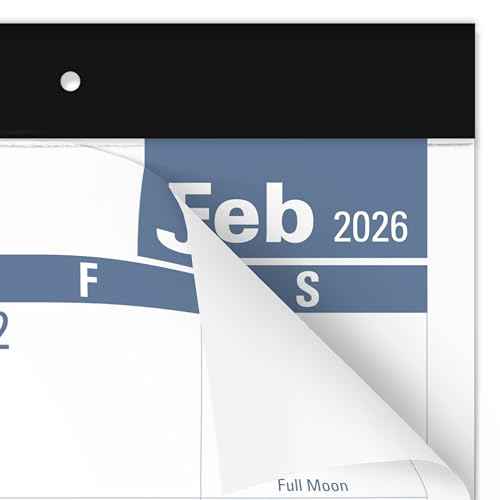 AT-A-GLANCE 2026 Desk Calendar, Monthly, Desk Pad, 21.75" x 17", Standard, Easy to Read (SKLP243226)
