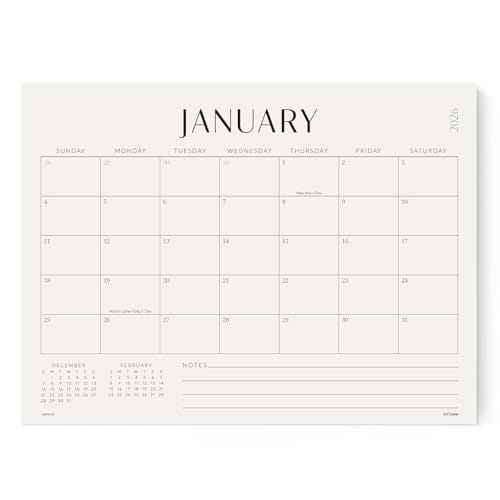 Jotsome Magnetic Calendar for Refrigerator 2025-2026, Monthly Fridge Calendar From Now to December 2026 14x10.5 inch, Easy Planning (Horizontal)