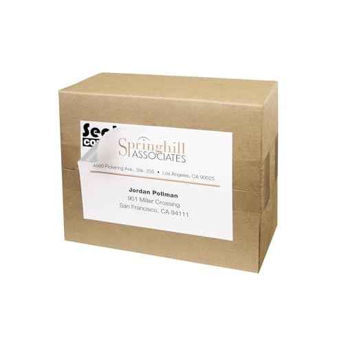 Avery Shipping Labels with TrueBlock Technology, 4" x 6", White, Permanent, 6 Packs for 120 Labels Total (45292)