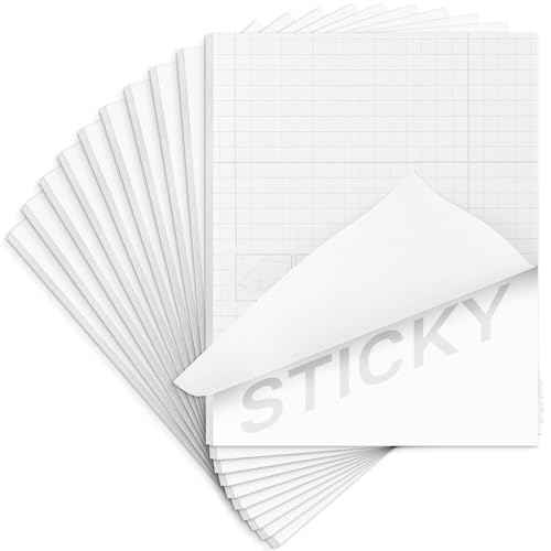 Golden State Art, 11x14 One Side Self Adhesive White Foam Boards 10 Pack 3/16" Thick Lightweight but Sturdy Self Sticky Foam Boards for Projects, Pictures, Decorations and Craft Display