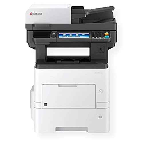Kyocera1102X92US0 Ecosys Model M3860idn B/W MFP, Up to 62ppm, Up to 2600 Sheets Paper Capacity, Wireless & Wi-Fi Direct Capability, Data Security Kit w/Free Activation