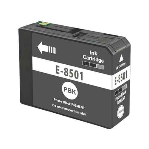 T8501 UltraChrome HD T850100 Photo Black Ink Cartridge Replacement for SureColor P800 SC-P800 Printer