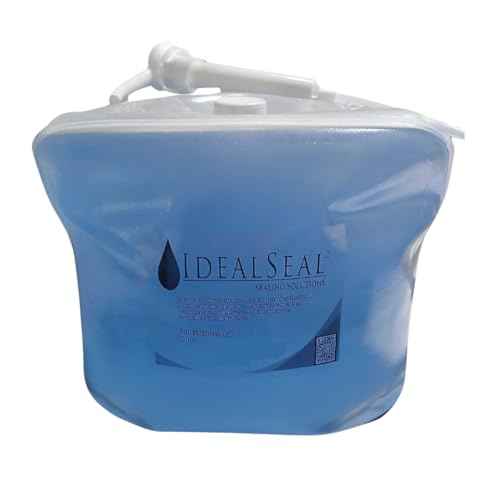 IDEALSEAL Compatible Replacement Five Gallon Cube of Sealing Solution Plus (with Pump) for PB 605-0