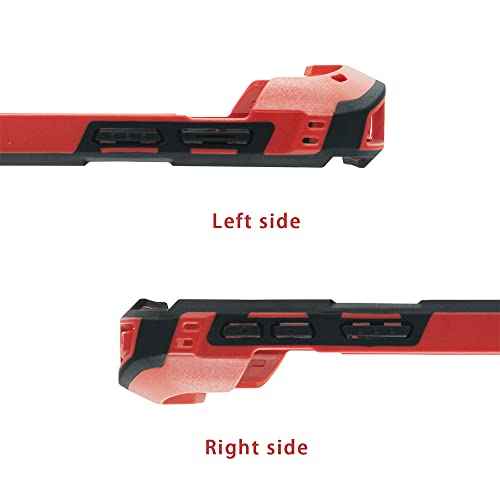 Protective Cover Bumper Case Rugged Boot with Hand Strap for Zebra TC51 TC510K TC52 TC56 TC57 (Red)