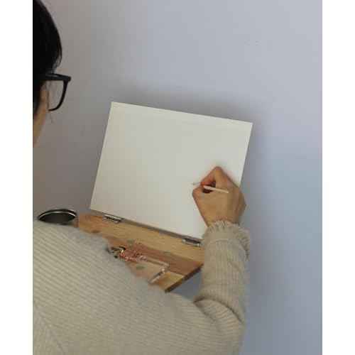Magnetic Sketch Easel Plein air easels Plein air watercolorist Camera Tripod easels Sketch fits on a Camera Tripod (Easel and Easy-dismantling)