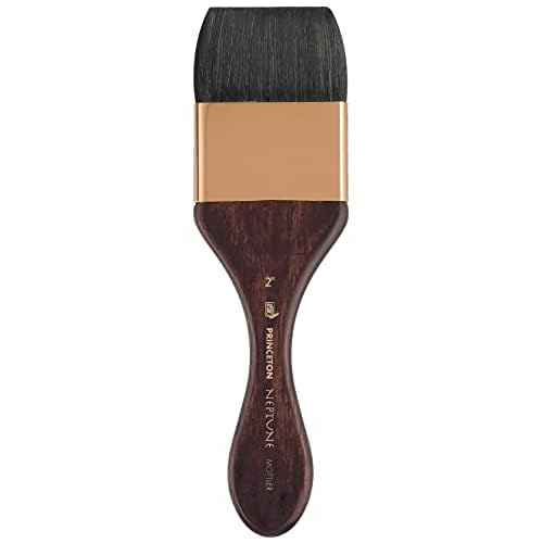 Princeton Artist Brush, Neptune Series 4750, Synthetic Squirrel Watercolor Paint Brush, Mottler, Size 2 Inch
