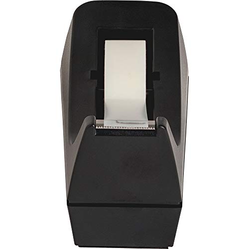 Business Source 1-Inch Desktop Tape Dispenser Pack of 2, Black Office Supplies