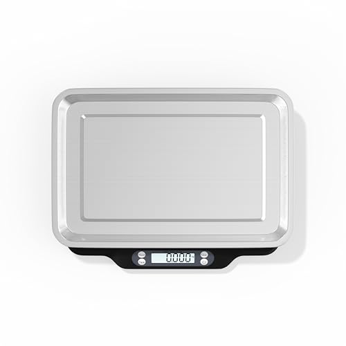 Helsevesen Digital Little Animal Precision Scale(30kg/2g; 66lb/0.1oz), Kitchen Scale, Postal Scale, Compact Bench Scale, Digital Wet Diaper/Organ Scale