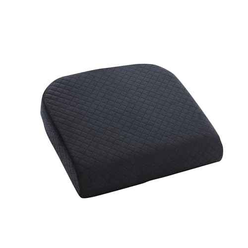 Extra Large Seat Cushion for Office Chair ?- Ergonomic Pillow for Desk Chair, Wheelchair, Airplane, Stadium, Car Seat, Gamers ?? Non-Slip Support Pad for Work, Automotive & Mobility, 19" x 17" x 3"