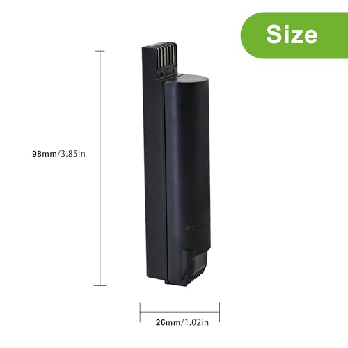 3400mAh Replacement Battery for Zebra DS8178 DS8100 DS8170 DS6878-SR Scanner, BTRY-DS81EAB0E-00/82-176890-01/AS-000231, High-Capacity Li-ion Battery for Extended Performance,1 Pack (DS8170)