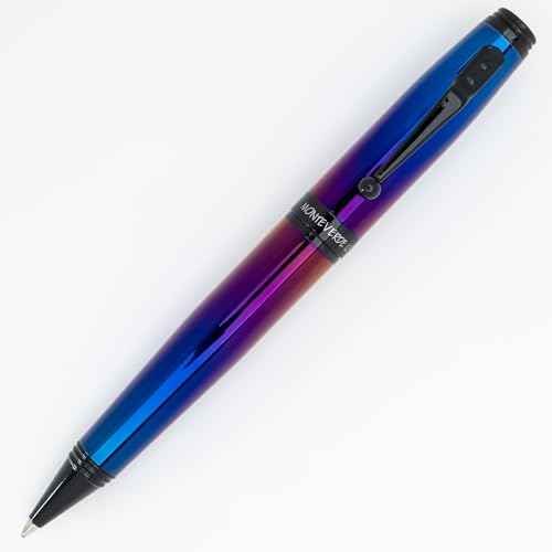 MONTEVERDE Invincia Ballpoint Pen - Nebula, Multicolor Plated Finish, Eye-Catching Writing Instrument
