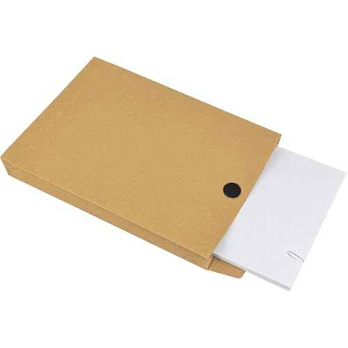 50 Pack Expandable Large Kraft Envelopes, 9.3" x 13" Big Mailing Envelopes Hook-and-Loop Closure Anti Tear Catalog Envelopes for Business Office Paper Documents File Storage - Brown