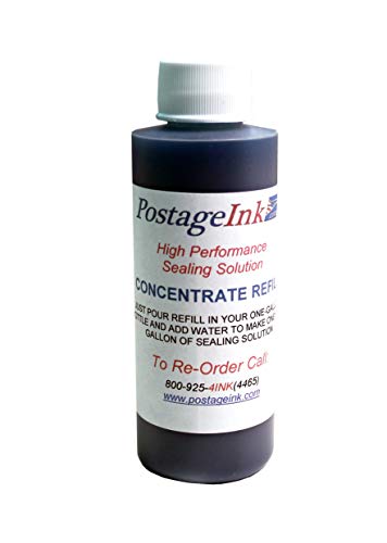 Postage Meter Sealing Solution Refill Concentrate - Compatible Non-OEM, 4oz