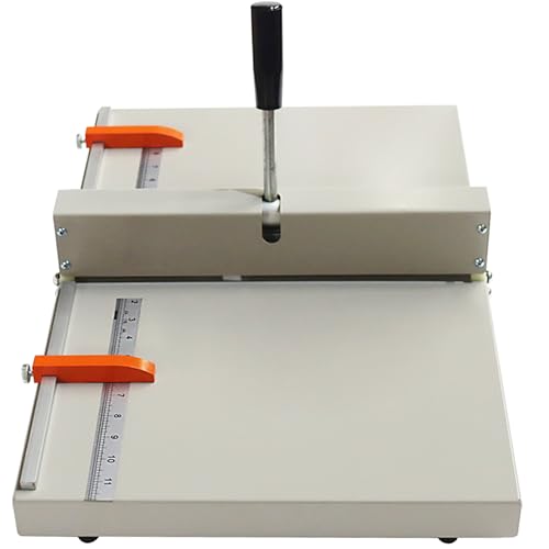 Manual Paper Creasing Machine with Adjustable Blocks for Cardstock & Photos