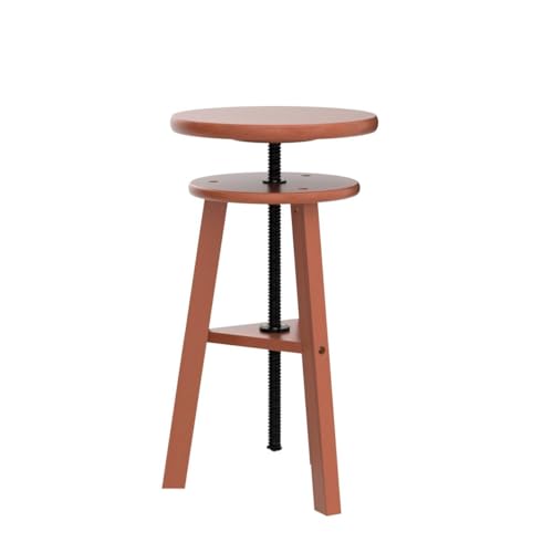 VISWIN Adjustable Drafting Stool for Artists & Adults, 19"-26" Height Solid Beech Wood Art Stool for Studio, Swivel Drafting Chair for Drawing, Home Use, Office, Kitchen
