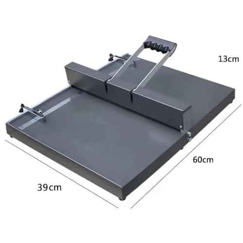 Manual Creasing Machine, A3/A4 Paper Creaser Scoring Machine, 350mm Scoring Paper Creasing Machine, Paper Folding Machine, Desktop Heavy Duty Metal Paper Creaser for Paper Card Boo