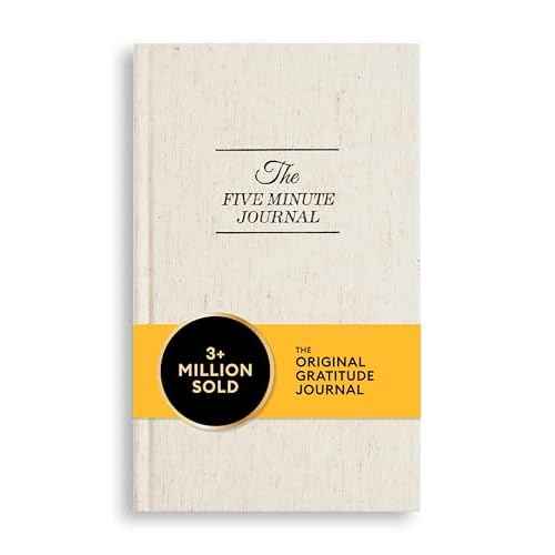 Intelligent Change The Five Minute Journal - Original Daily Gratitude Journal 2025 for Happiness, Mindfulness & Reflection - Daily Affirmations - Undated Planner Gifts for Women & Men