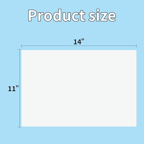pmybupo 25 Pack 11x14 White Poster Boards for School & Arts Projects