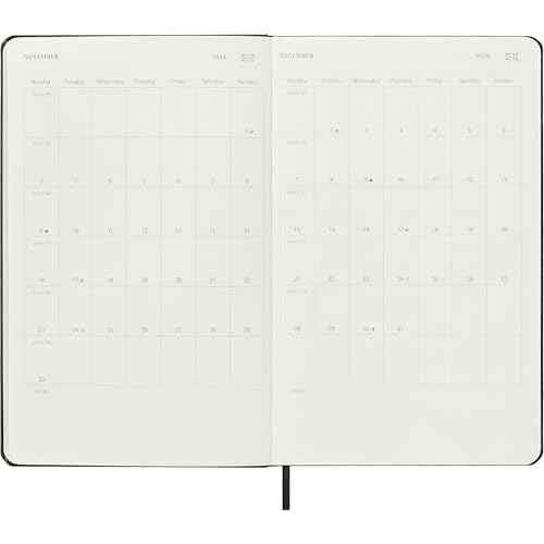 Moleskine 12 Month 2026 Smart Weekly Planner, Hard Cover, Large (5" x 8.25") Black: Compatible with Moleskine Smart Pen (Smart Set Sold Separately)