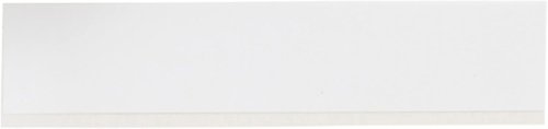 Brady Authentic All-Weather Vinyl Label - Black on White for Indoor/Outdoor Use | 0.75" W x 21' L