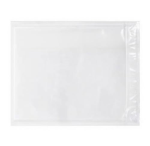 1000 Pack 6x9 Clear Shipping Envelope Pouches Waterproof Self-Adhesive Mailing Bags