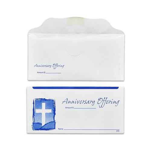 Anniversary Offering Envelopes for Church (500)