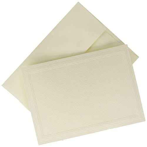 Strathmore ST105-232 Embossed Photo Mount Cards 50-Pack