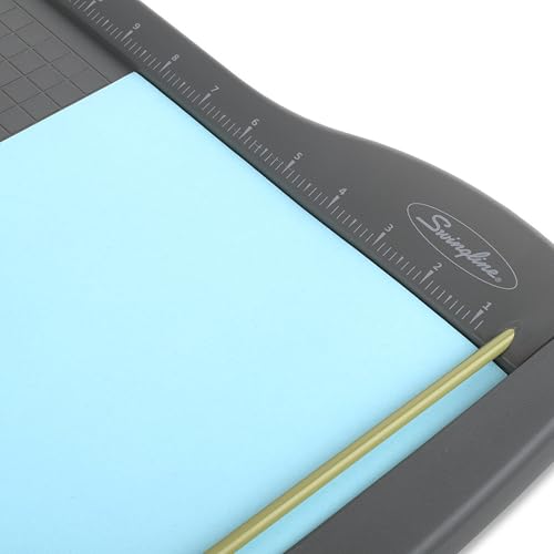 Swingline Paper Cutter Guillotine Trimmer 12-inch Cut Length 10 Sheets, ClassicCut Lite (9312) - Office & Home Use